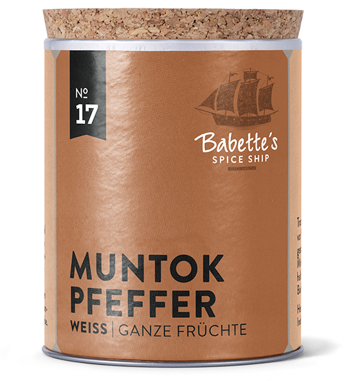 Muntok Pfeffer weiß