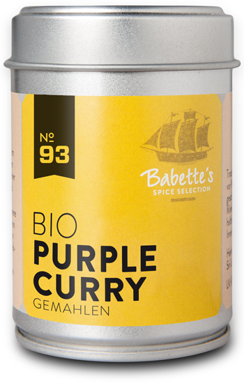 BIO Purple Curry Gewürzdose