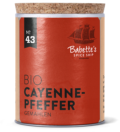 BIO Cayennepfeffer gemahlene Früchte