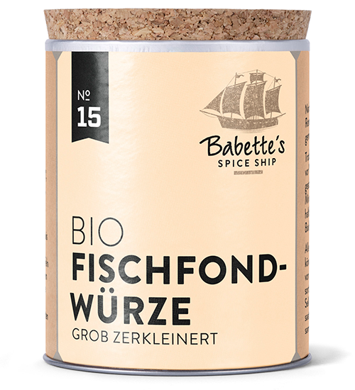 BIO Fischfondwürze | 40 g Dose