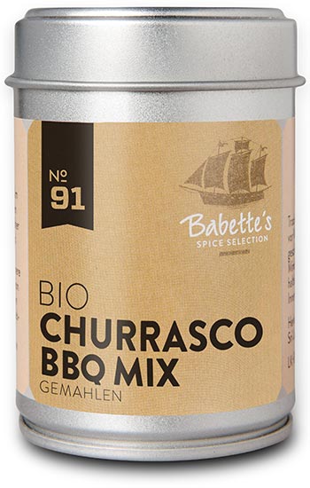 BIO Churrasco BBQ Mix Gewürzdose