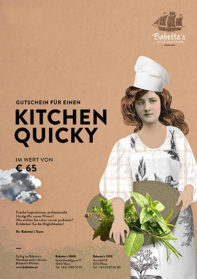 Wertgutschein für Kitchen Quickys