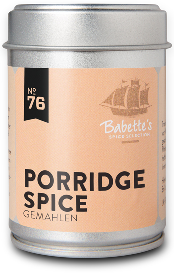 Porridge Spice Gewürzdose