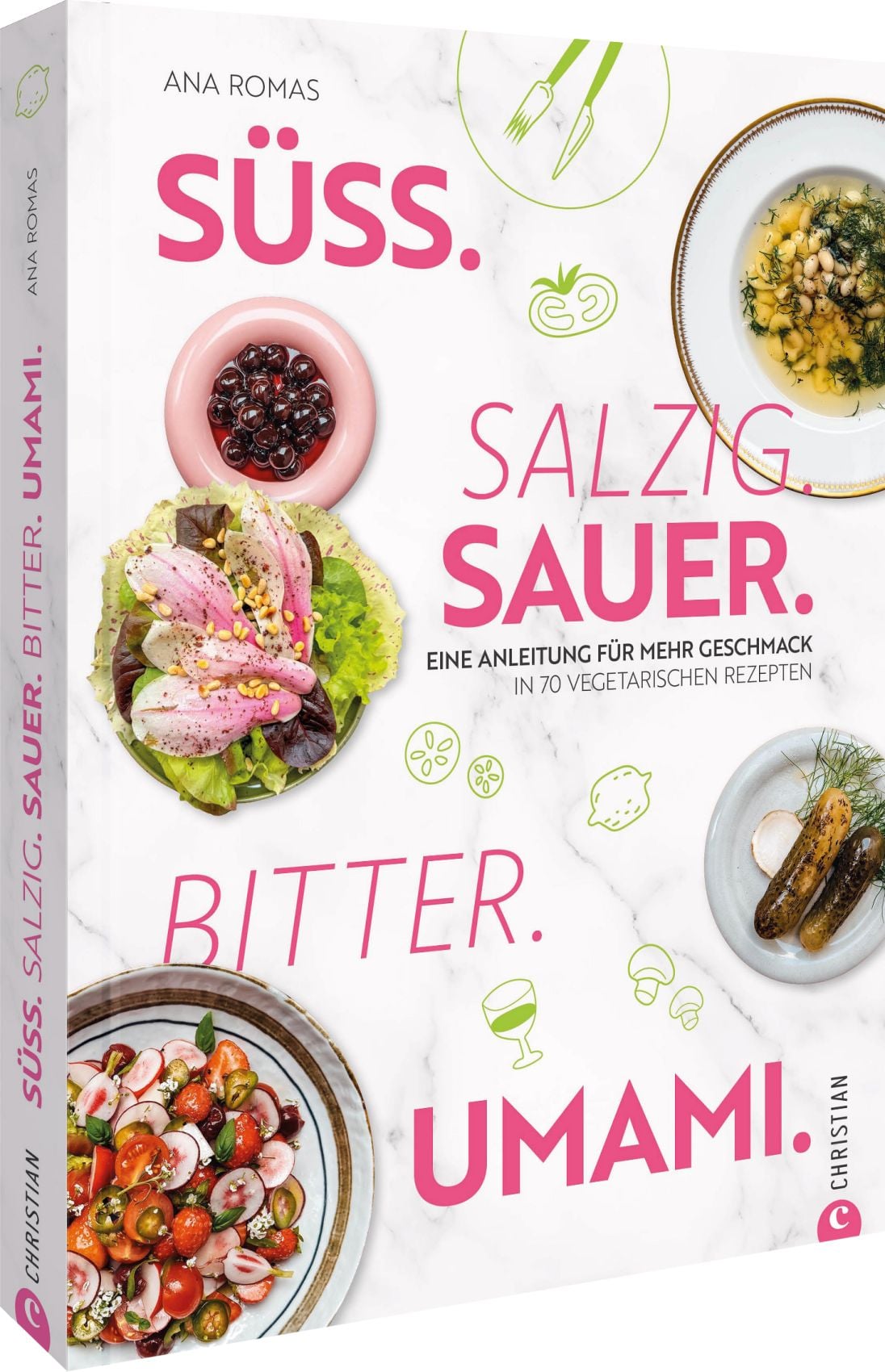 Süß. Salzig. Sauer. Bitter. Umami
