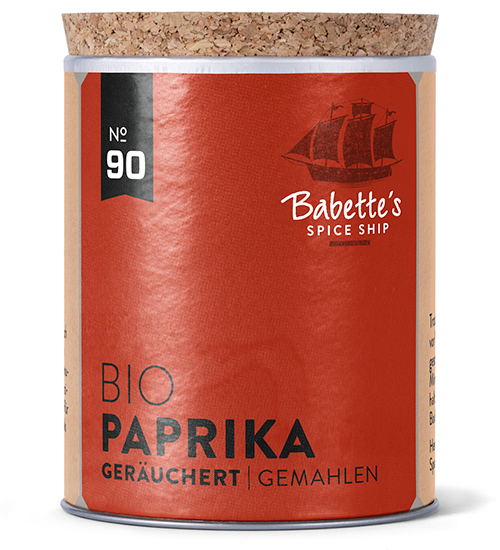 BIO Paprika geräuchert | 60g Dose