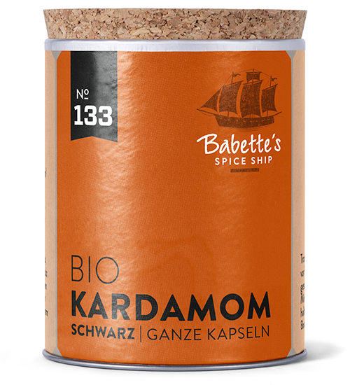 Bio Kardamom schwarz | 40 g Dose